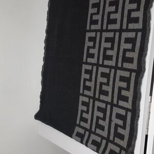 Preloved Wool Fendi Scarf